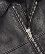 Celine Homme Black Leather Jacket | Trendy Leather Jackets
