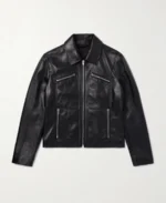 Celine Homme Cropped Leather Blouson Jacket | Trendy Leather Jackets