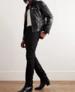 Celine Homme Cropped Leather Blouson Jacket | Trendy Leather Jackets