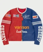 Cherry X Vanson Star USA Biker Jacket | Trendy Leather Jackets
