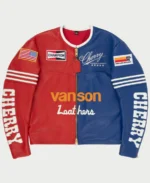 Cherry X Vanson Star USA Biker Jacket | Trendy Leather Jackets