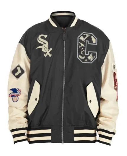 Chicago White Sox New Era Alpha Reversible 2023 Jacket | Trendy Leather Jackets