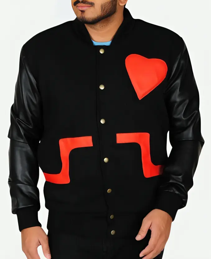Chris Brown Valentines Bomber Jacket | Trendy Leather Jackets