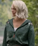 Christine Chapel Star Trek Strange New Worlds Green Jacket | Trendy Leather Jackets