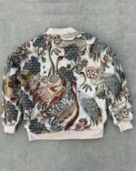 Claim to Fame S03 Dedrick Floral Bomber Jacket | Trendy Leather Jackets