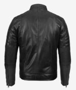 Classic Cafe Racer Leather Jacket | TLJ