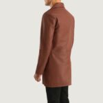 Classmith Brown Leather Coat - TLJ