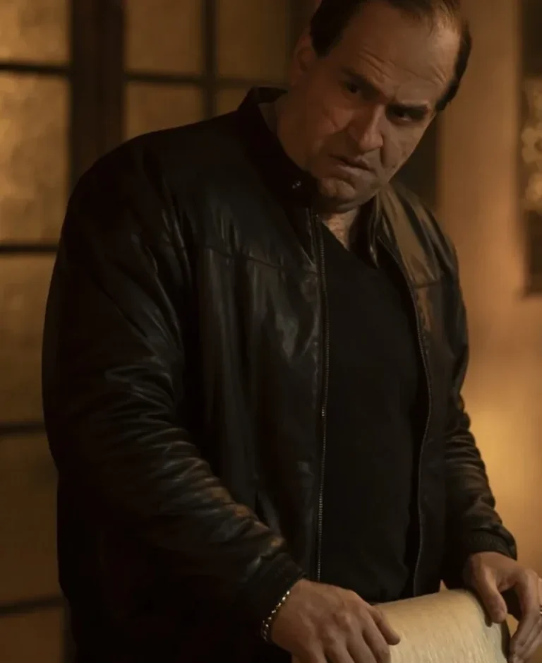 Colin Farrell The Penguin 2024 Black Leather Jacket | Trendy Leather Jackets