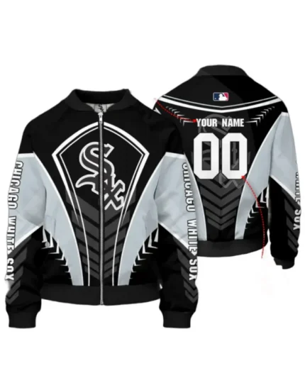 Custom Chicago White Sox bomber Jacket | Trendy Leather Jackets