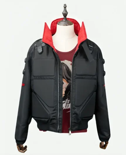 Cyberpunk 2077 Jackie Welles Bomber Leather Jacket | Trendy Leather Jackets
