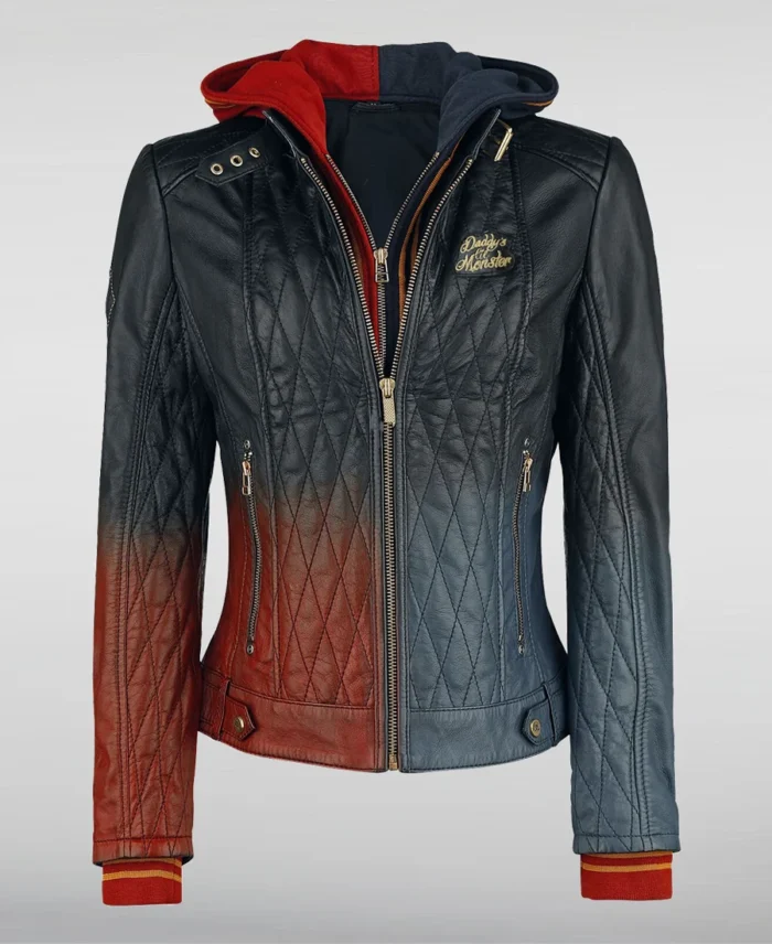 Daddys Lil Monster Harley Quinn Leather Jacket | Trendy Leather Jackets