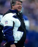 Dallas Cowboys Apex One Jimmy Johnson Jacket | Trendy Leather Jackets