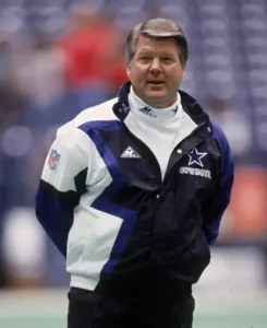 Dallas Cowboys Apex One Jimmy Johnson Jacket | Trendy Leather Jackets