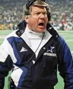 Dallas Cowboys Apex One Jimmy Johnson Jacket | Trendy Leather Jackets