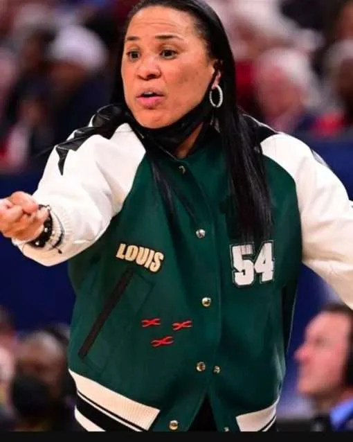 Dawn Staley 54 Varsity Jacket | Trendy Leather Jackets