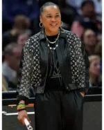 Dawn Staley NCAA Final Tournament Leather Jacket | Trendy Leather Jackets