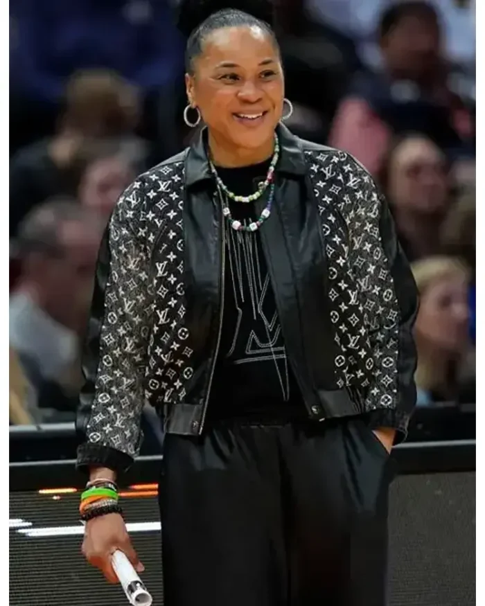 Dawn Staley NCAA Final Tournament Leather Jacket | Trendy Leather Jackets