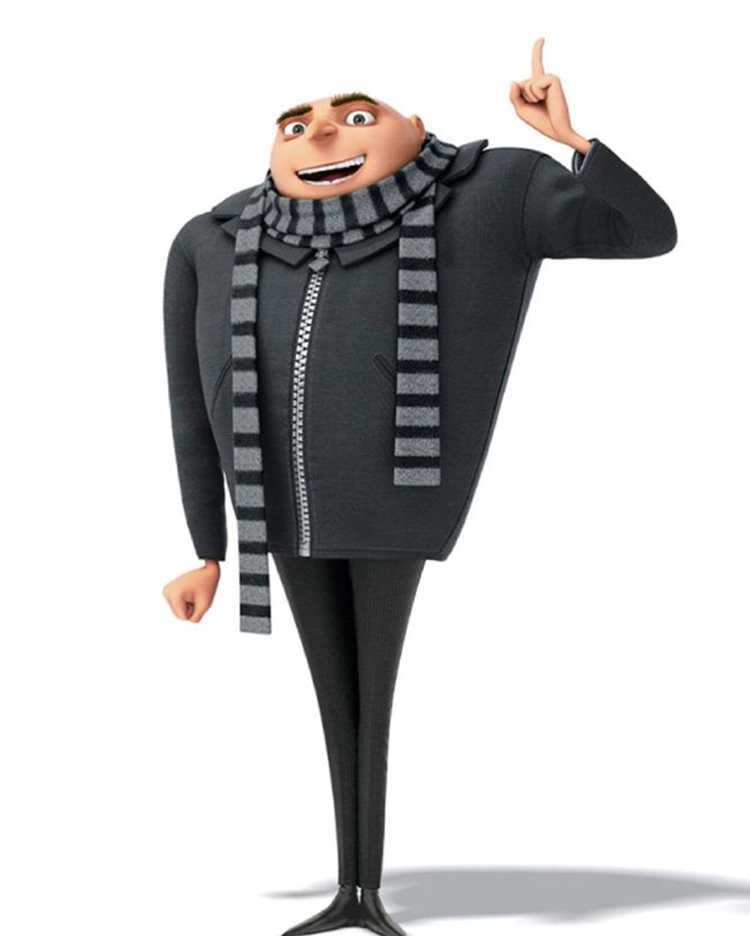 Despicable Me 4 Gru Costume Jacket