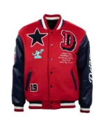 Detroit Stars Vintage Varsity Wool / Leather Jacket | Trendy Leather Jackets