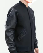 Detroit Tigers Black Varsity Jacket | TLJ