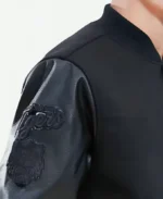 Detroit Tigers Black Varsity Jacket | TLJ