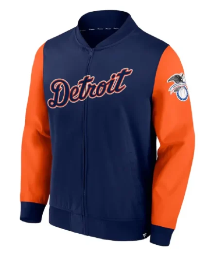 Detroit Tigers Lightweight Windbreaker Bomber Jacket | Trendy Leather Jackets