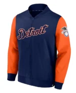 Detroit Tigers Lightweight Windbreaker Bomber Jacket | Trendy Leather Jackets