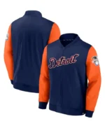 Detroit Tigers Lightweight Windbreaker Bomber Jacket | Trendy Leather Jackets