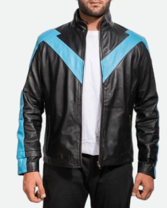 Dick Grayson Nightwing Leather Jacket | Trendy Leather Jackets
