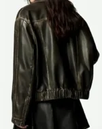Diddi Moda Bow Jacket | Trendy Leather Jackets