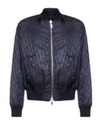 Dior Oblique Black Bomber Jacket | Trendy Leather Jackets