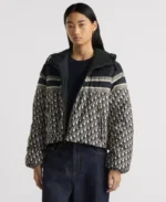 Dior Reversible Cropped Puffer Jacket | Trendy Leather Jackets
