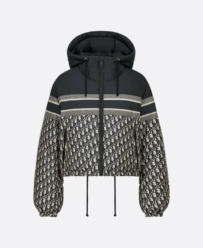 Dior Reversible Cropped Puffer Jacket | Trendy Leather Jackets