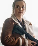 Donna Hanscum Supernatural Suede Jacket | Trendy Leather Jackets