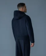 Double Face Wool Hooded Jacket | Trendy Leather Jackets