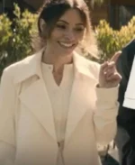 Dr. Gabriela Torabi Paradise White Long Coat | Trendy Leather Jackets