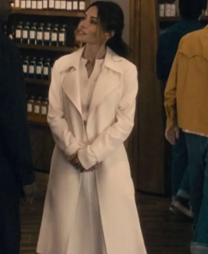 Dr. Gabriela Torabi Paradise White Long Coat | Trendy Leather Jackets