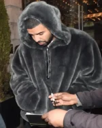 Drake Fuzzy Jacket | Trendy Leather Jackets