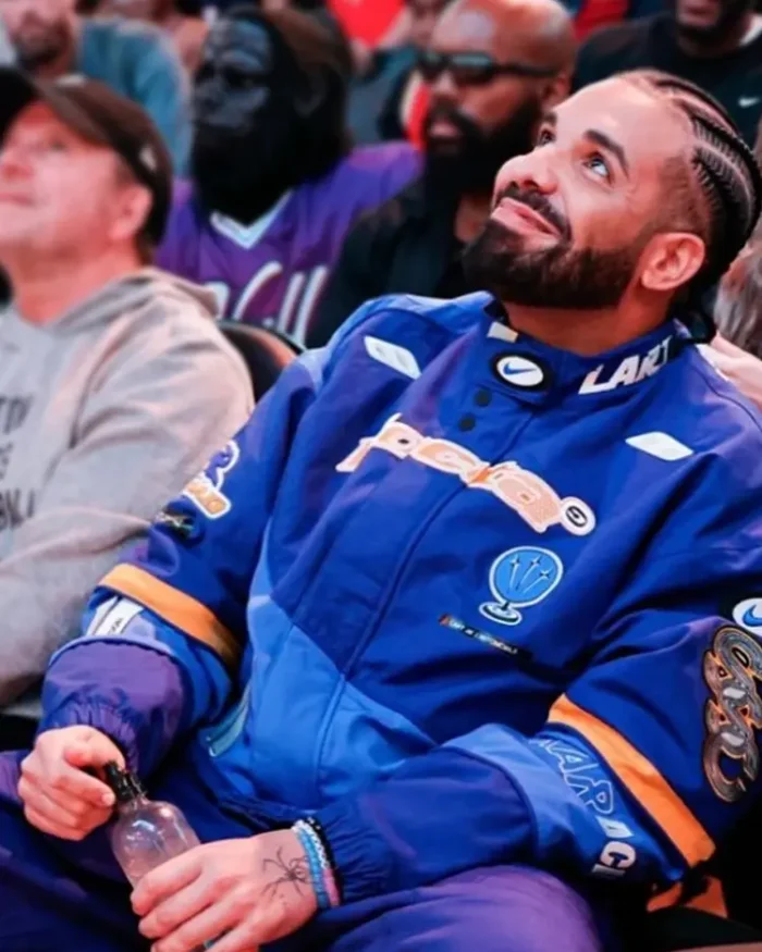 Drake X L’ART DE L’AutoMobile Racing Jacket | Trendy Leather Jackets