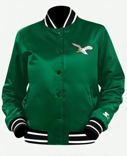 Eagles Kelly Green Starter Jacket | TLJ