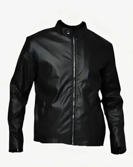 Eddie Munson Stranger Things Black Leather Jacket | Trendy Leather Jackets