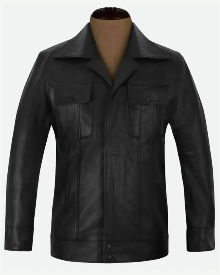 Elvis Presley Black Leather Suit | Trendy Leather Jackets
