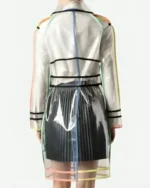 Emily in Paris Emily Cooper PVC Coat | Trendy Leather Jackets