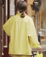 Emily In Paris S04 Emily Cooper Yellow Jacket