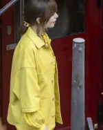 Emily In Paris S04 Emily Cooper Yellow Jacket