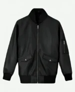 Eminem Black Leather Jacket | Trendy Leather Jackets