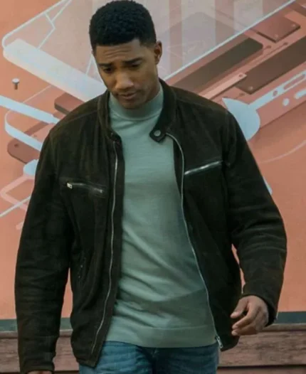 FBI International Andre Raines Brown Suede Jacket | Trendy Leather Jackets