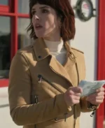 Fiona Love of the Irish 2025 Suede Leather Jacket | Trendy Leather Jackets