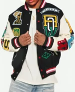 First Row Keep Things Simple Varsity Jacket | TLJ