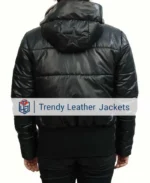 Fool Me Once Michelle Keegan Puffer Hooded Jacket | Trendy Leather Jackets